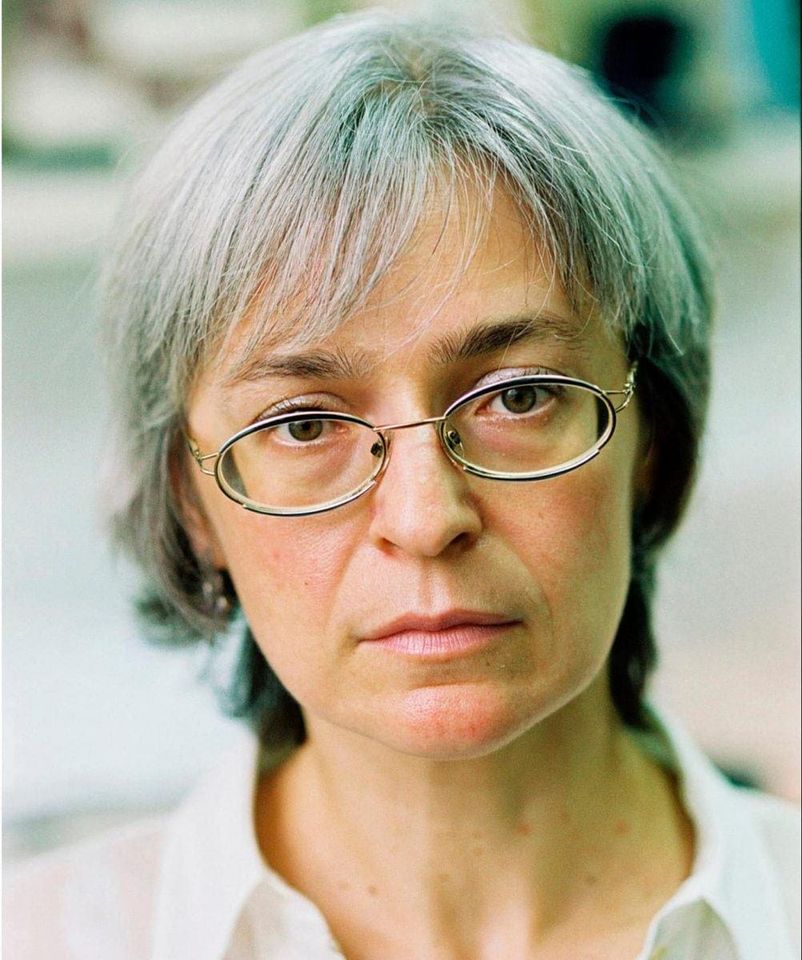 Omaggio alla giornalista Anna Politkovskaja