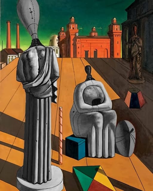 Quando la poesia si ispira alla pittura: Sylvia Plath e De Chirico